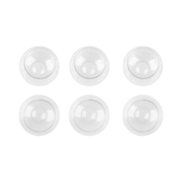 Bols en plastique miniatures multifonctionnels modernes 27 oz légers durables écologiques pour la décoration de la maison mariage transparent hydroponique