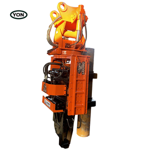 Портативный вибромолот для экскаватора с боковой рукояткой для быстрого развертывания сваи для экскаватора - Product Image 3