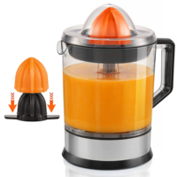 Elektrische slowjuicer, 1L capaciteit, automatische pulp-afvoer, vaatwasserbestendig, huishoudelijk gebruik, citruspers, eenvoudig gieten