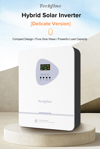 Sistema Híbrido Solar de Alta Frecuencia de 11KW con Diseño Dual MPPT para Conexión a Red y Uso Aislado, con Sistema de Baterías y WIFI Estándar - Product Image 2