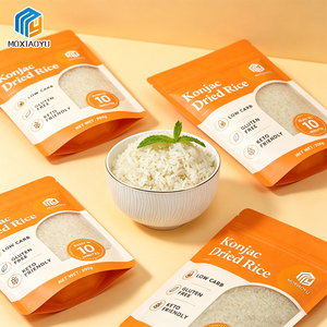 Arroz Konjac Seco de Fábrica para Reemplazo de <span class=keywords><strong>Comidas</strong></span>, 1 kg, Sin Gluten, Bajo en Calorías, Arroz Seco Shirataki Jazmín Tailandés - Product Image 1
