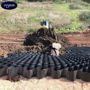 Géocell HDPE 100% vierge, écologique, pour la stabilisation des sous-sols souples et le soutien de la charge dans la construction routière - Product Image 2