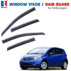 Deflectores de Viento para Ventanas, Protectores de Lluvia para Nissan Versa Note E12 2014-2019, Juego Premium para Protección y Comodidad - Product Image 1