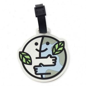 Etiqueta de Equipaje de Silicona Personalizada al por Mayor, Etiqueta de Goma Suave de PVC para Viajes - Product Image 6