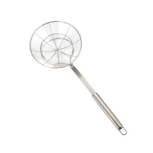 مصفاة كبيرة من الفولاذ المقاوم للصدأ الصلبة ، مصفاة مصفاة المعكرونة ، مصفاة ملعقة - Product Image 6