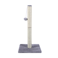 Griffoir vertical pour chat de petite et moyenne taille, jouet à griffes avec boule de stimulation, jouet pour chat, boule de griffage pour chat