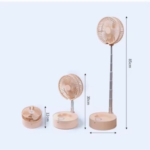 Ventilador de Escritorio Recargable y Plegable, Ventilador de Pie Telescópico Portátil de 6 Pulgadas, 3 Velocidades, Súper Silencioso, Altura Ajustable - Product Image 3