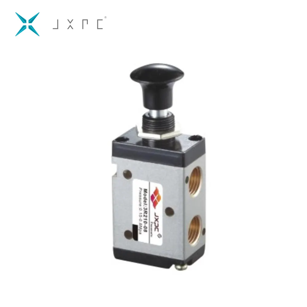 JXPC 3R210-08 Componentes Pneumáticos Válvula de Controle de Mão Única Cabeça