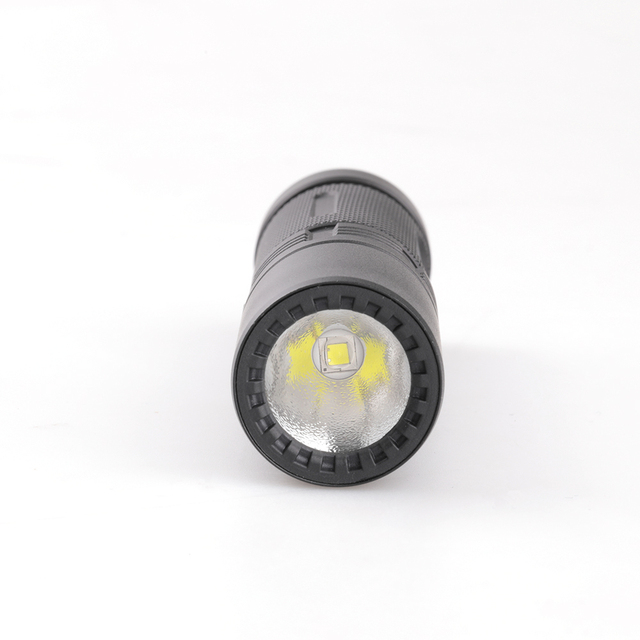 800LM Compact Outdoor Camping Flashlight Aluminium Alloy 21700 Battery IP44 Waterproof 6 Modes USB Rechargeable Power Bank High