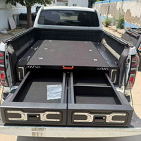 Caja de Almacenamiento Deslizante para Camioneta, para Navara, F150, D-MAX, Silverado, Hunter, VW Amarok, Hilux