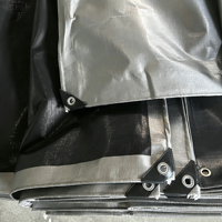 Rouleau de bâche en PE haute résistance, bâches de protection imperméables en HDPE pour toiture de conteneur de 40 pieds, construction de bâtiments