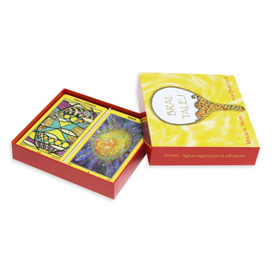 Mini carte de tarot personnalisée personnalisée <span class=keywords><strong>Oracle</strong></span> Mini jeu de cartes à jouer françaises imprimées originales - Product Image 5