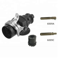 Prise de remorque ABS/EBS 7Pin robuste pour connecteur de remorque de style européen 24v