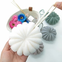Éponge de bain douce et écologique, éponge en maille de douche tendance, éponge en mousse, loofah, boule à bulles de salle de bain, exfoliant