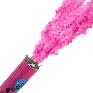 Party Popper 30cm con coriandoli bianchi per feste e celebrazioni - Product Image 1