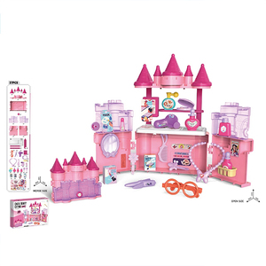 Purple Castle <span class=keywords><strong>Ménage</strong></span> Pet Kids Pretend Play Game - Product Image 3