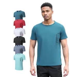<b>Men's</b> T-shirts Sport Gym Wear Fitness Bodybuilding T Shirt Plus Size Quick Dry <b>Men</b> Exercise Shirts - Product Image 1