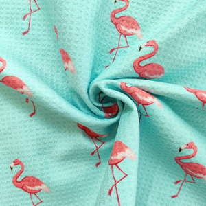 Handuk Golf Flamingo Microfiber Magnetic Waffle Weave dengan Magnet - Product Image 3