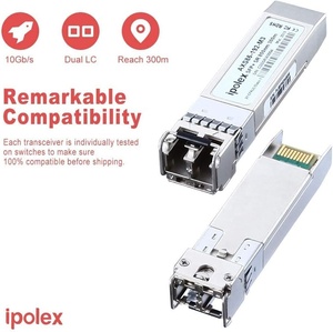 Módulo SFP de 10 Gb, Multimodo, 850 nm, Transceptor 10GBase-SR, SFP-10G-SR, Meraki MA-SFP-10GB-SR, UniFi UF-MM-10G, Mikrotik, Fortinet, Fabricado por S - Product Image 4