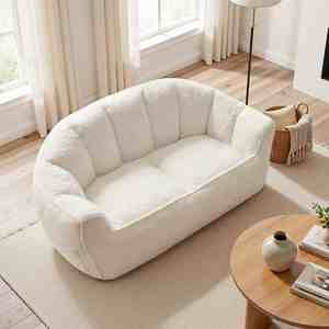 Canapé paresseux en gros, canapé pouf moderne, canapé paresseux, fauteuil pouf, canapé pouf compressé - Product Image 6