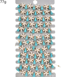 Hot Selling Hawaii <strong>Shell</strong> Turquoise <strong>Bracelet</strong> Handmade Cowrie <strong>Shell</strong> Starfish Beach <strong>Bracelets</strong> Adjustable Turquoise <strong>Shell</strong> <strong>Bracelets</strong> - Product Image 6