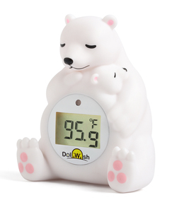 Thermomètre de <span class=keywords><strong>bain</strong></span> ours polaire blanc flottant mignon et écologique, le plus vendu en gros pour enfants - Product Image 2