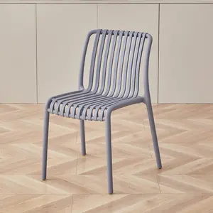 PP 현대 플라스틱 식당 의자 카페 야외 도매 플라스틱 의자
