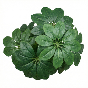 Artificial Green Schefflera <b>Tree</b> Indoor Decorative Potted Plant Premium Home Office Hotel Lobby Event Display Plant - Product Image 2