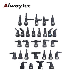 Conector Rápido de Línea de Combustible de Nailon SAE 5/16, Codo de 7.89 mm y <span class=keywords><strong>90</strong></span> Grados para una Fácil Gestión de Mangueras - Product Image 1