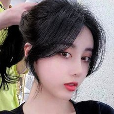 Negro 5P C Curl Side Hair Tick Hair Styling Accesorios Postizo - Product Image 1