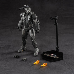 Zd Toys <span class=keywords><strong>Iron</strong></span> <span class=keywords><strong>Man</strong></span> Originale Genuino <span class=keywords><strong>Marvel</strong></span> Edizione 10° Anniversario - War Machine MK1 Non Luminoso 1/10 Action Figure con Articolazioni Mobili - Product Image 2