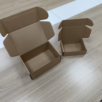 Emballage écologique en papier kraft, emballage pour vêtements, boîte en papier pour t-shirt, boîte en papier pour sous-vêtements, boîte en papier pliable