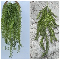 Plantes artificielles suspendues en plastique écologiques pour plafond, style herbe de dragon, pour mariage, intérieur/extérieur