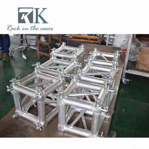 RK Estructura de Aluminio de Ensamblaje Rápido Plateada 400*400mm, Aleación 6082-T6, Configuraciones de Escalera/Triángulo/Cuadrado para Eventos al Aire Libre - Product Image 4