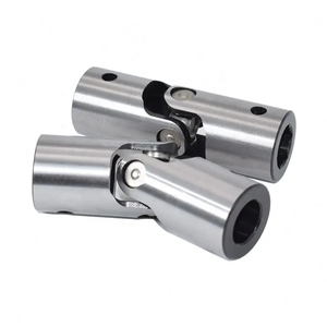 Eje de cardán de junta universal ajustable para minicamiones y excavadoras Acero mecanizado CNC y latón Tamaños simples o dobles - Product Image 4
