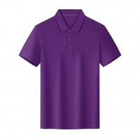 Camiseta de Hombre, Camisetas Polo de Verano de Algodón, Camiseta de Golf con Logotipo de Marca Bordado, Diseño de Manga Corta