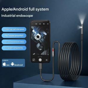 Endoscope à Double Lentille En Stock pour Téléphone Android Caméra Externe HD Détection Visuelle pour Entretien Automobile et Canalisations d'Égout - Product Image 5