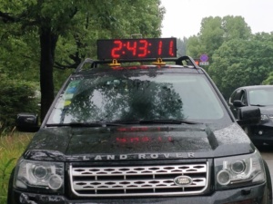 Tuoxing Mini Xách Tay LED Marathon Đua Đồng Hồ Chủ Xe Hút Cup Giờ - Product Image 3