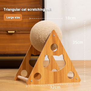 Nieuwe Mode Hot <span class=keywords><strong>Sale</strong></span> Kat Oefening Huisdier Puzzel Milieuvriendelijk Kat Krabbal Speelgoed Voor Kat Oefenwiel - Product Image 3