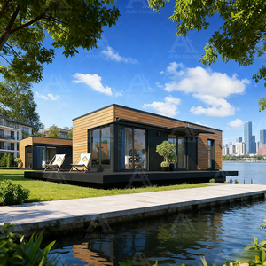 Lüks prefabrik Modern Villa 20ft 40ft taşınabilir prefabrik özelleştirilmiş hafif çelik çift iki katlı konteyner ev tasarımı - Product Image 5