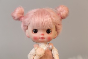 Peluca <span class=keywords><strong>de</strong></span> muñeca BJD & Kurhn, cabeza <span class=keywords><strong>de</strong></span> bola doble <span class=keywords><strong>de</strong></span> fibra <span class=keywords><strong>de</strong></span> <span class=keywords><strong>Mohair</strong></span> <span class=keywords><strong>para</strong></span> muñeca <span class=keywords><strong>de</strong></span> 14-15cm <span class=keywords><strong>de</strong></span> diámetro, alta calidad, lees 1/8 - Product Image 6