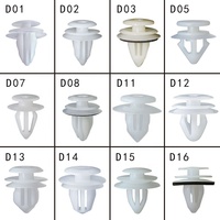 100 Pièces Attaches de Fixation Intérieures Automobiles Clips et Sacs Plastiques PE Retenues de Panneau de Porte OEM de Haute Qualité