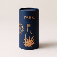 Boîte d'emballage en tube de carton cylindrique de luxe de qualité alimentaire pour les grains de café, les biscuits, le thé