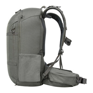 Sac à dos de chasse en nylon Gaf40L500D 80L, imperméable, pour sports de plein air, randonnée, unisexe, gris, sangles détachables - Product Image 4