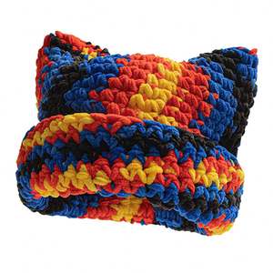 Gorro de Invierno Personalizado con Orejas de Gato, Gorro de Punto de Moda para Invierno - Product Image 5