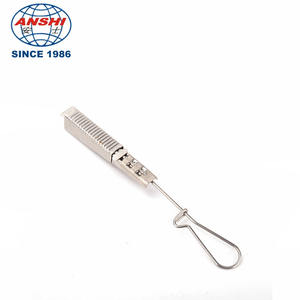 Abrazadera de alambre de acero inoxidable, accesorio FTTH, abrazadera de alambre de caída, cuerda de seguridad anticaída para redes 4G 3G, Cable de fibra óptica - Product Image 3