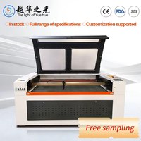 Machine de gravure et de découpe au laser CO2 YH pour acrylique, verre, bois, plastique, caoutchouc - Haute précision, refroidissement par eau, zone de gravure 1600x1000