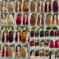 Perruque Lace Front 13x4 en Cheveux Humains Brésiliens Remy Vierge à Cuticules Alignées, Dentelle Transparente, Longue, pour Femmes Noires