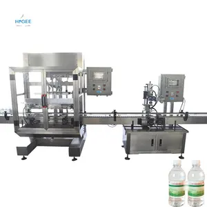 Automatically 75% liquid filling capping machine for plastic bottle bottling machine mini alcohols bottles liquid bottling machi