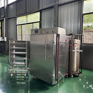 -196 ℃ Congelador de nitrógeno líquido de temperatura ultrabaja Congelador de nitrógeno líquido de mariscos comercial Congelación rápida de cinco minutos - Product Image 1